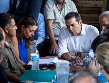 Α.Τσίπρας στους κατοίκους στο Μάτι: «Θα προχωρήσει η δενδροφύτευση μην έχετε αμφιβολία για αυτό» (βίντεο)